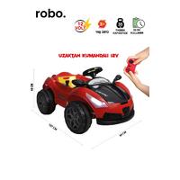 LAKİ TOYS 12V AKÜLÜ ARABA ANAHTARLI VİTESLİ KUMANDALI MÜZİK IŞIK KORNA