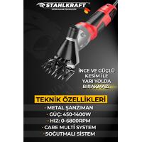 STAHLKRAFT STH 5668 PLUS Kademe Ayarlı Metal Şanzıman Koyun Kırkma Mak