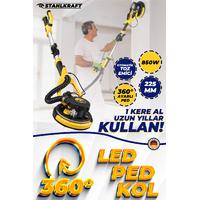 STAHLKRAFT STH 5833 850W 225mm Teleskopik Elektrikli Alçı zımpara Makinesi