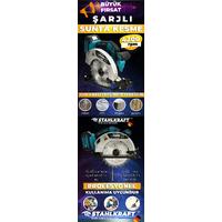 STAHLKRAFT STH 9946 58 VF 5 Lü MAX Plus Set Torklu Vidalama + Somun Sıkma + Hilti + Matkap + Taşlama + Daire Testere Yaprak